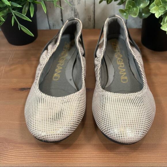 Cole Haan Zerogrand Stagedoor Ballet Flats Size 5.5 - Picture 1 of 9